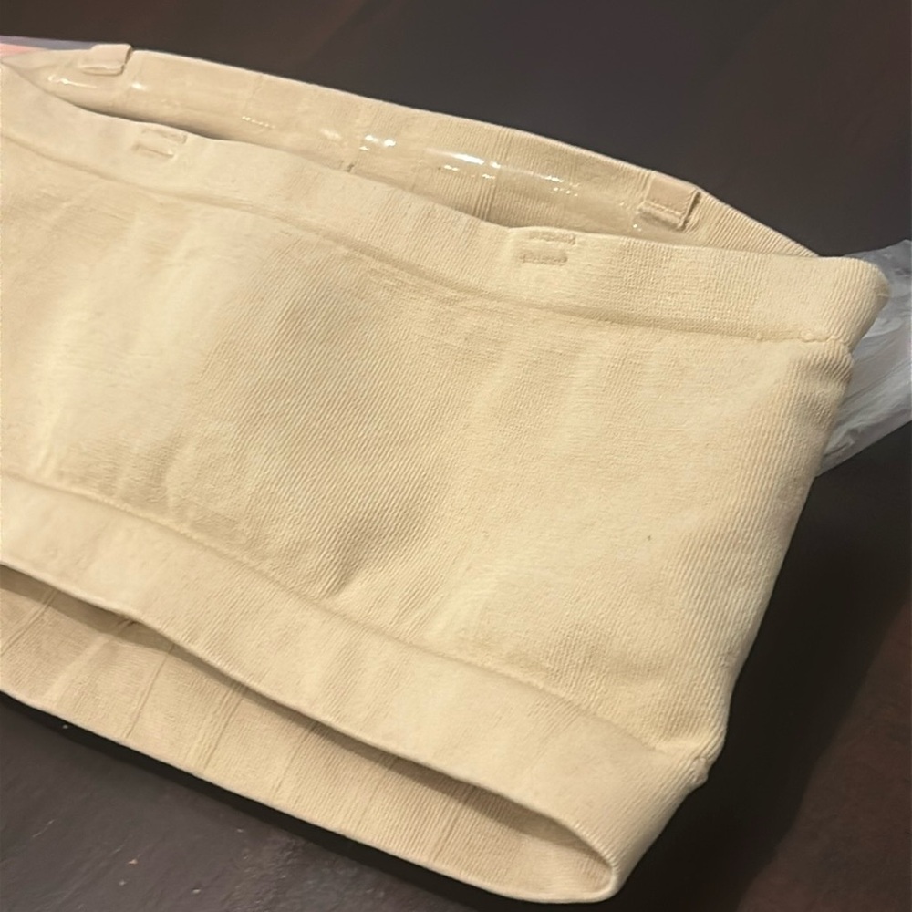 Shapermint Seamless Strapless Bandeau Bra in Cream - Picture 11 of 12